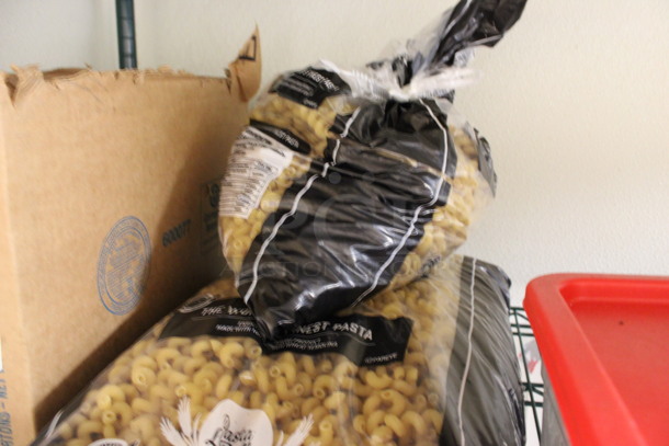 ALL ONE MONEY! Lot of Uncooked Elbow Pasta. (kitchen) - Image 3 of 3