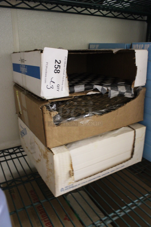 ALL ONE MONEY! Lot of 3 Boxes of Sandwich Wrap. (kitchen) - Image 2 of 4