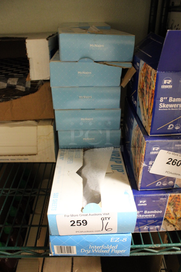 16 Boxes of Interfolded Wax Paper. 16 Times Your Bid! (kitchen) - Image 1 of 3