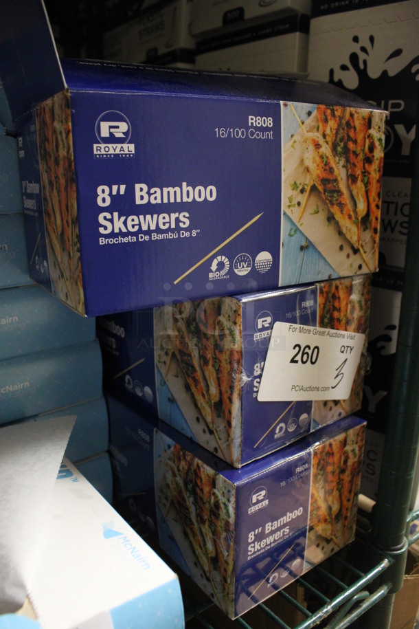 3 Boxes of Bamboo Skewers. 3 Times Your Bid! (kitchen) - Image 2 of 3
