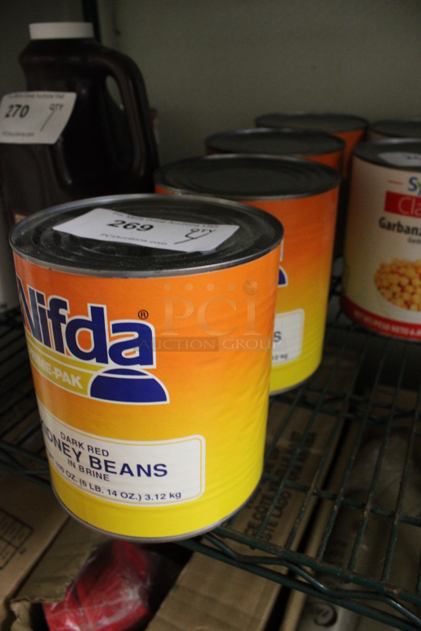 4 Cans of Nifda Dark Red Kidney Beans. 6x6x7. 4 Times Your Bid! (kitchen) - Image 2 of 4