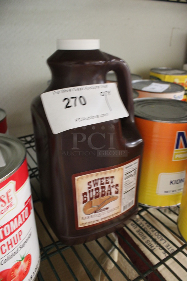 Sweet Bubba's Barbecue Sauce Jug. 6x5x12. (kitchen) - Image 2 of 3