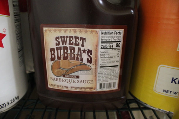 Sweet Bubba's Barbecue Sauce Jug. 6x5x12. (kitchen) - Image 3 of 3