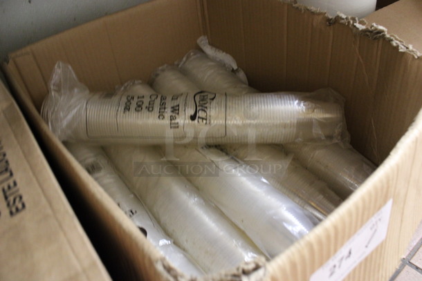 ALL ONE MONEY! Lot of Disposable Plastic Cups! (kitchen) - Image 2 of 3