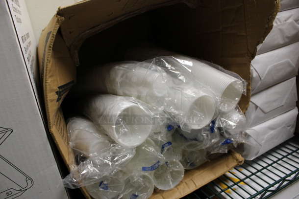 ALL ONE MONEY! Lot of Disposable Plastic Cups! (kitchen) - Image 3 of 3