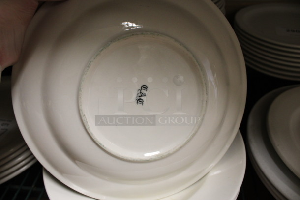 5 White Ceramic Plates. 10.5x10.5x2. 5 Times Your Bid! (kitchen) - Image 3 of 3