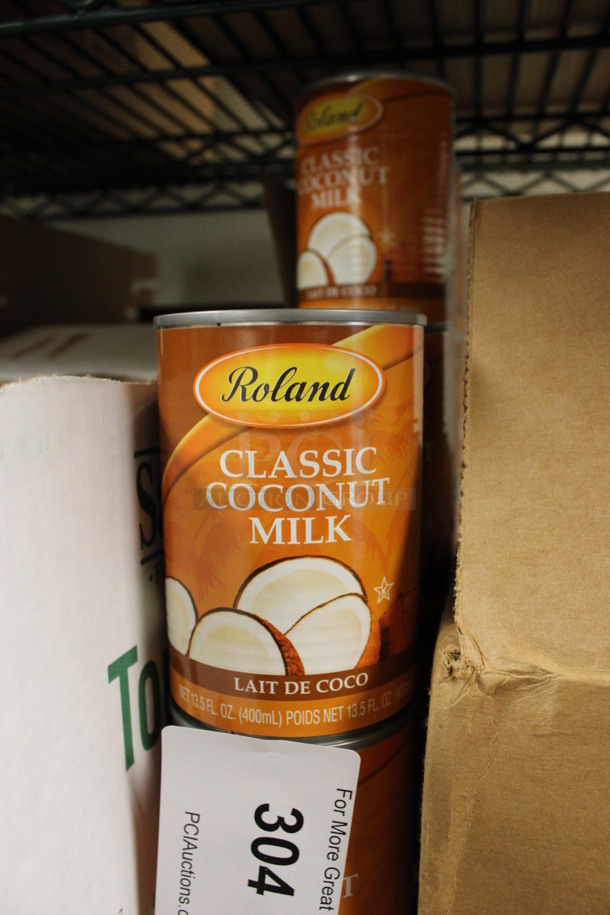 19 Cans of Roland Classic Coconut Milk. 3x3x4.5. 19 Times Your Bid! (kitchen)