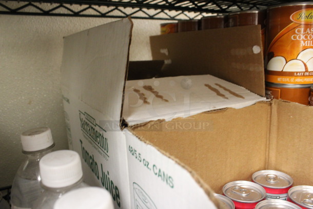 ALL ONE MONEY! Lot of 2 Boxes of Tomato Juice Cans! (kitchen) - Image 3 of 3