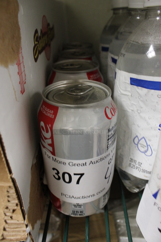 4 Cans of Diet Coke. 2.5x2.5x5. 4 Times Your Bid! (kitchen) - Image 1 of 2