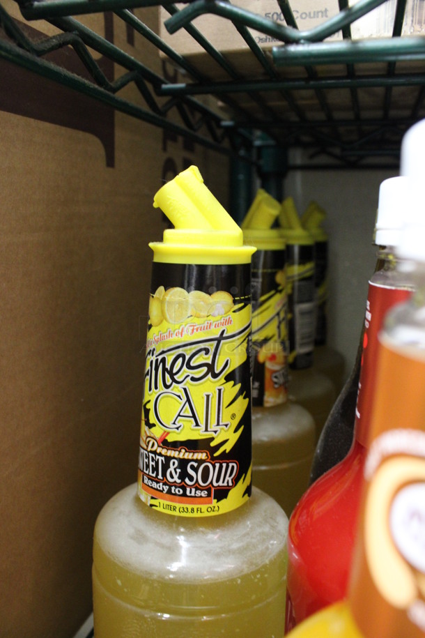 4 Bottles of Finest Call Sweet and Sour. 3.5x3.5x12. 4 Times Your Bid! (kitchen) - Image 2 of 2