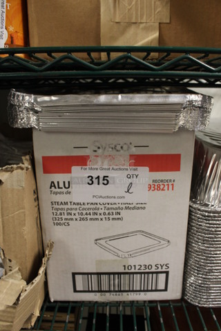 ALL ONE MONEY! Lot of Aluminum Pan Lids! 13x10.5 (kitchen)