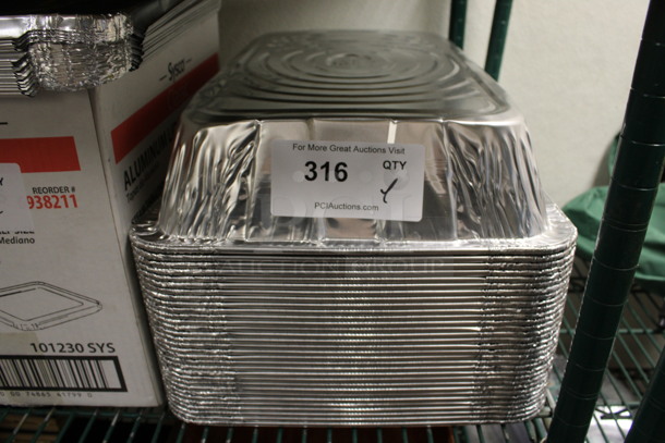 ALL ONE MONEY! Lot of Aluminum Pans! 21x13x4 (kitchen)