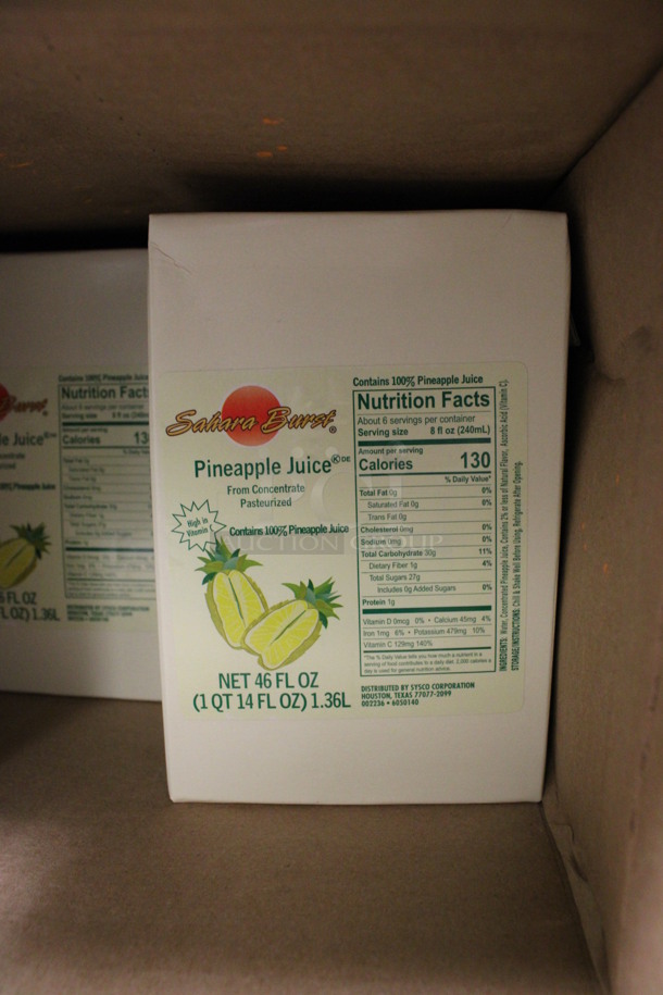 ALL ONE MONEY! Lot of 5 Cartons of Pineapple Juice. (kitchen) - Image 2 of 3
