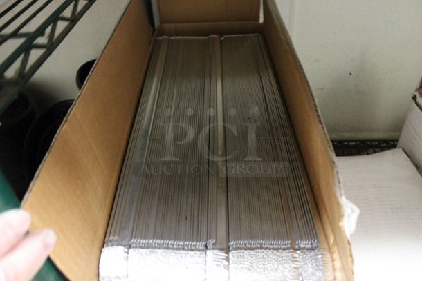 ALL ONE MONEY! Lot of Sysco Aluminum Steam Table Covers! (kitchen) - Image 2 of 3