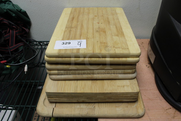 9 Wooden Cutting Boards. Includes 12x16x1. 9 Times Your Bid! (kitchen)