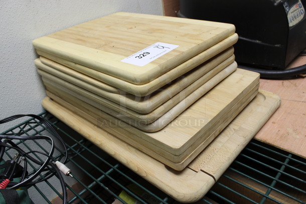 9 Wooden Cutting Boards. Includes 12x16x1. 9 Times Your Bid! (kitchen) - Image 2 of 3