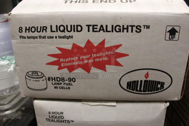 ALL ONE MONEY! Lot of 2 Boxes of 8 Hour Tea Lights. (kitchen) - Image 2 of 2