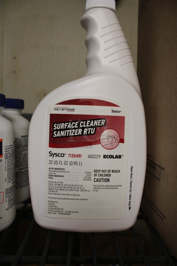 2 Bottles of Keystone Surface Cleaner Sanitizer. 4.5x3x9. 2 Times Your Bid! (kitchen) - Image 3 of 3