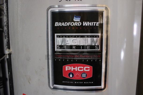 Bradford White Magnum Series Hot Water Heater. BUYER MUST REMOVE. 30x30x76. (kitchen) - Image 2 of 5