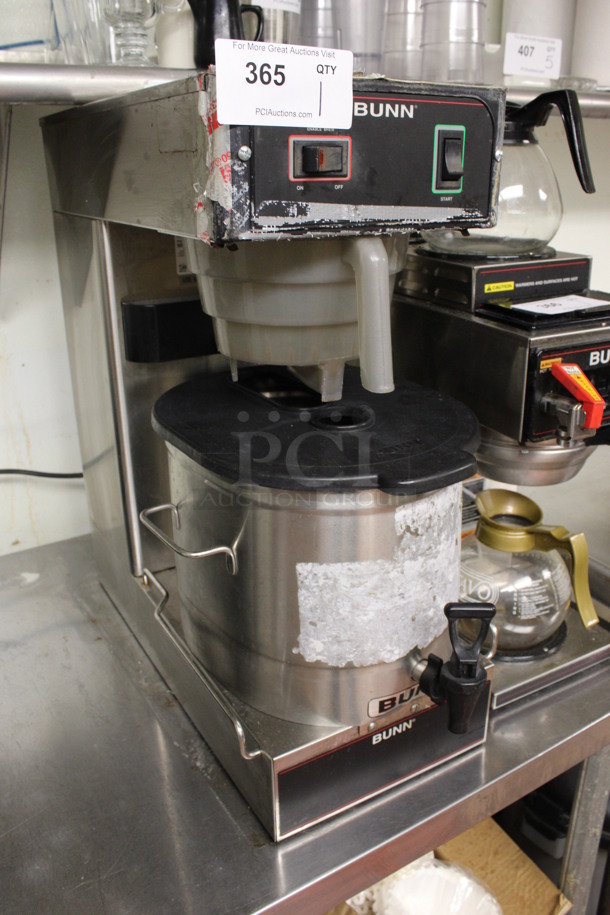 Bunn Model TB3Q-LP Stainless Steel Commercial Countertop Iced Tea Machine w/ Beverage Holder and Poly Brew Basket. 120 Volts, 1 Phase. 12x22x25. (drink kitchen) - Image 2 of 4