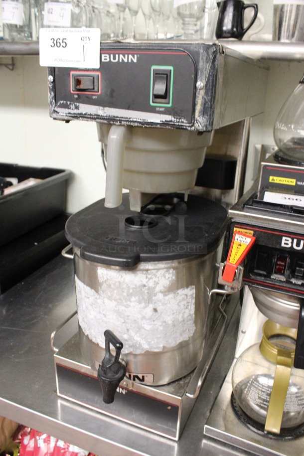 Bunn Model TB3Q-LP Stainless Steel Commercial Countertop Iced Tea Machine w/ Beverage Holder and Poly Brew Basket. 120 Volts, 1 Phase. 12x22x25. (drink kitchen) - Image 3 of 4