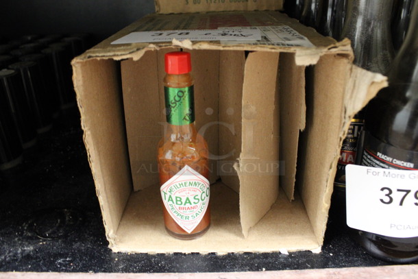ALL ONE MONEY! Lot of 3 Boxes of Tabasco Hot Sauce! 1.5x1.5x5.5. (drink kitchen) - Image 2 of 3