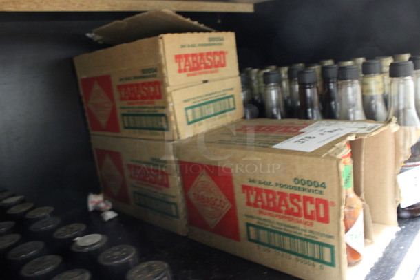 ALL ONE MONEY! Lot of 3 Boxes of Tabasco Hot Sauce! 1.5x1.5x5.5. (drink kitchen) - Image 3 of 3