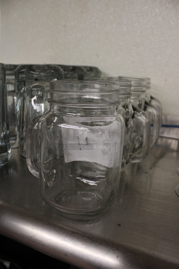 4 Glass Mugs. 4x3x5. 4 Times Your Bid! (drink kitchen) - Image 2 of 2