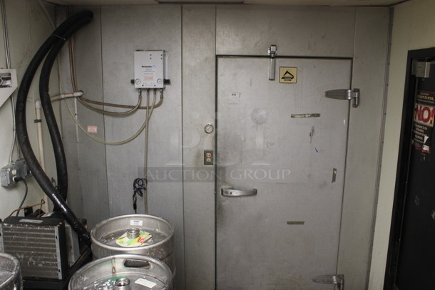 Harford 10'x5.5'x8' Walk In Cooler Box w/ Condenser and Compressor. Does Not Have Floor. Does Not Include Kegs. BUYER MUST REMOVE. (drink kitchen) - Image 2 of 10