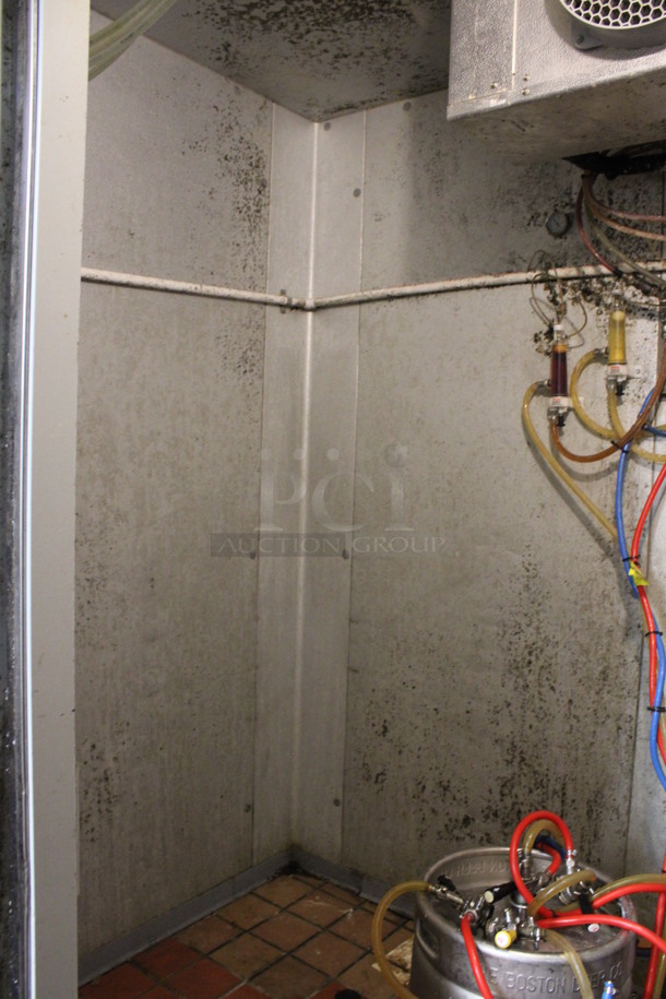 Harford 10'x5.5'x8' Walk In Cooler Box w/ Condenser and Compressor. Does Not Have Floor. Does Not Include Kegs. BUYER MUST REMOVE. (drink kitchen) - Image 7 of 10