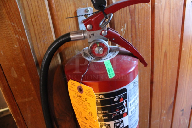 Ansul Sentry Fire Extinguisher. BUYER MUST REMOVE. 6x7x19. (bar) - Image 3 of 4