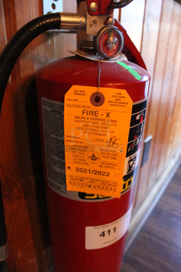 Ansul Sentry Fire Extinguisher. BUYER MUST REMOVE. 6x7x19. (bar) - Image 4 of 4