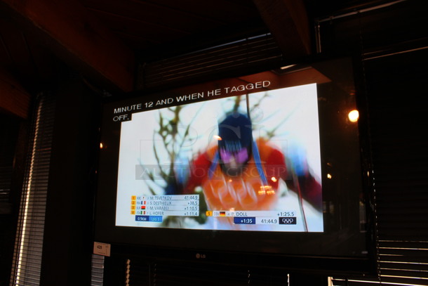 LG 50" Television. Buyer Must Pick Up - We Will Not Ship This Item. Tested and Working! BUYER MUST REMOVE. (bar) - Image 2 of 5