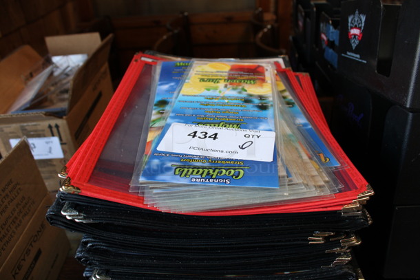 ALL ONE MONEY! Lot of Menu Holders! Includes 9.5x15x0.5. (bar) - Image 4 of 4