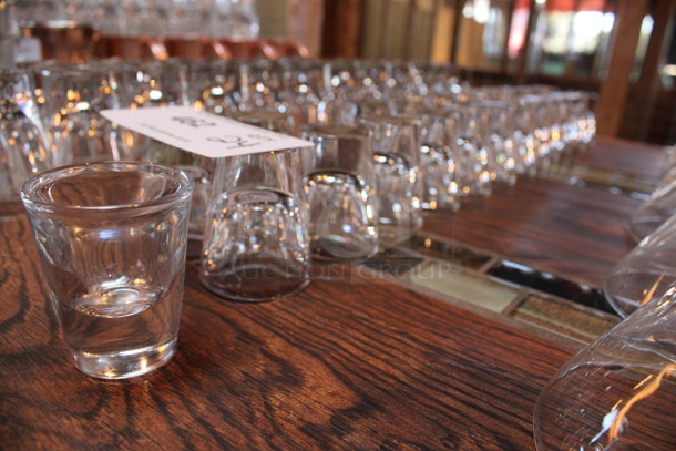 24 Shot Glasses. 2x2x2.5. 24 Times Your Bid! (bar) - Image 2 of 3