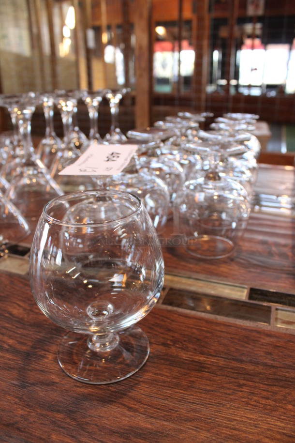12 Wine Glasses. 3.5x3.5x4.5. 12 Times Your Bid! (bar) - Image 3 of 3