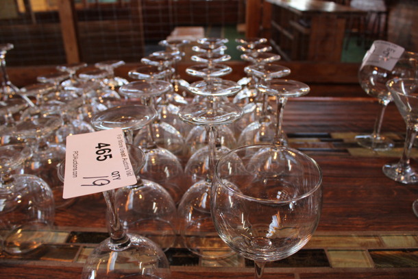 19 Wine Glasses. 3.5x3.5x6.5. 19 Times Your Bid! (bar) - Image 3 of 3