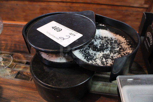 2 Black Poly Glass Rimmer. 8x6x2.5. 2 Times Your Bid! (bar) - Image 2 of 2