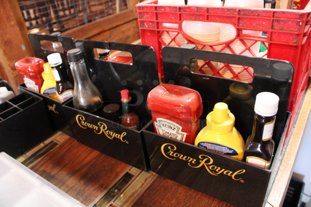 4 Various Countertop Multi Compartment Holders. Includes 8.5x6.5x9. 4 Times Your Bid! (bar) - Image 2 of 3
