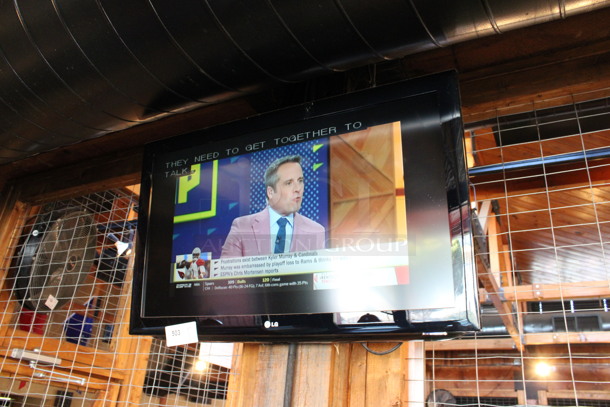 LG 37" Television and TV Mount. Buyer Must Pick Up - We Will Not Ship This Item. Tested and Working! BUYER MUST REMOVE. (dining room) - Image 3 of 5