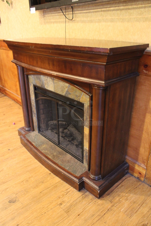 Model 28EF023SRA Electric Powered Fireplace. 52x21x44. (billiards room) - Image 3 of 6