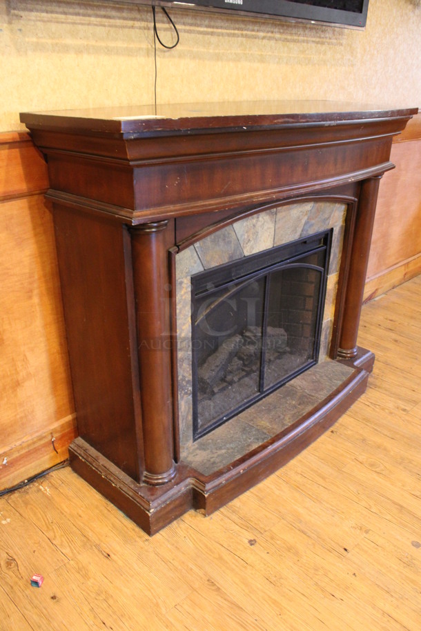 Model 28EF023SRA Electric Powered Fireplace. 52x21x44. (billiards room) - Image 4 of 6