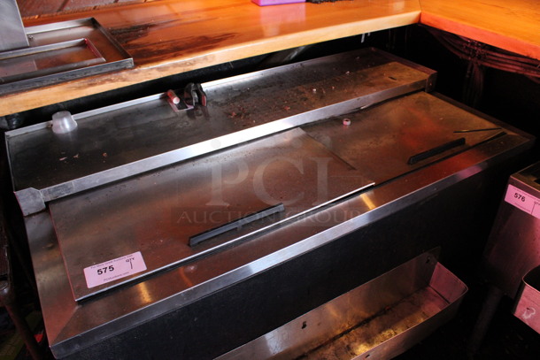 Beverage Air Model GF48L Stainless Steel Commercial Back Bar Cooler w/ 2 Sliding Lids and Speedwell. 115 Volts, 1 Phase. 48x31x34. (bar on patio) - Image 3 of 6