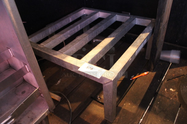 Metal Dunnage Rack. 24x24x12. (bar on patio) - Image 1 of 3