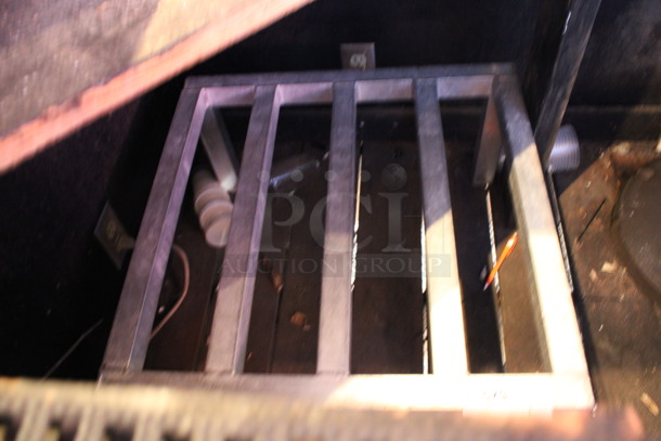 Metal Dunnage Rack. 24x24x12. (bar on patio) - Image 3 of 3
