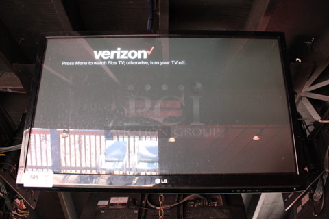 LG 37" Television and TV Mount. Buyer Must Pick Up - We Will Not Ship This Item. Tested and Working! BUYER MUST REMOVE. (bar on patio)