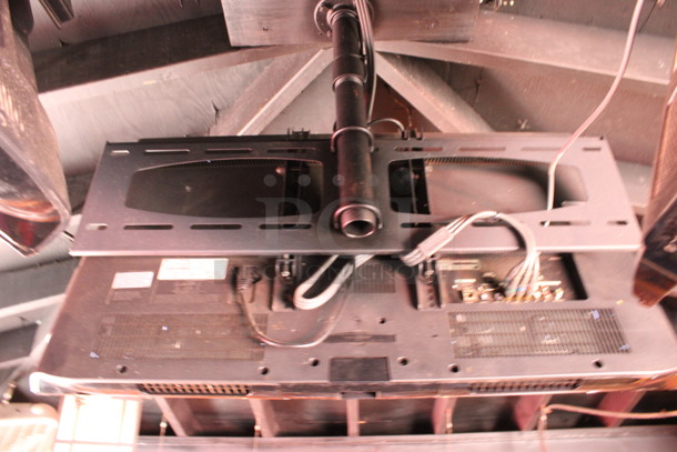 LG 37" Television and TV Mount. Buyer Must Pick Up - We Will Not Ship This Item. Tested and Working! BUYER MUST REMOVE. (bar on patio) - Image 4 of 6