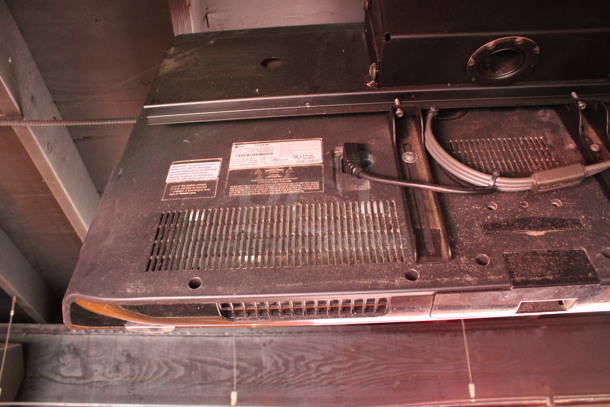 LG 37" Television and TV Mount. Buyer Must Pick Up - We Will Not Ship This Item. Tested and Working! BUYER MUST REMOVE. (bar on patio) - Image 5 of 6