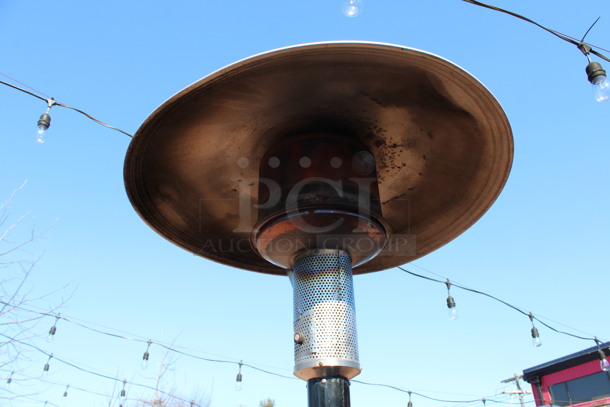 2011 Sunglo Model A242 Metal Commercial Natural Gas Powered Patio Heater. BUYER MUST REMOVE. 32x32x95. (patio) - Image 2 of 5