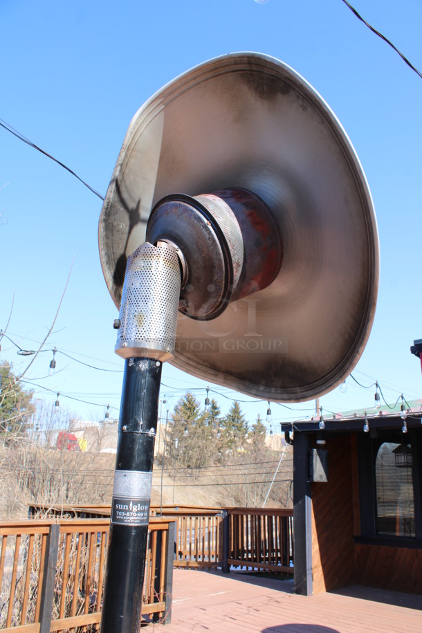 2011 Sunglo Model A242 Metal Commercial Natural Gas Powered Patio Heater. Unit Does Not Work. BUYER MUST REMOVE. 32x32x95. (patio) - Image 3 of 5